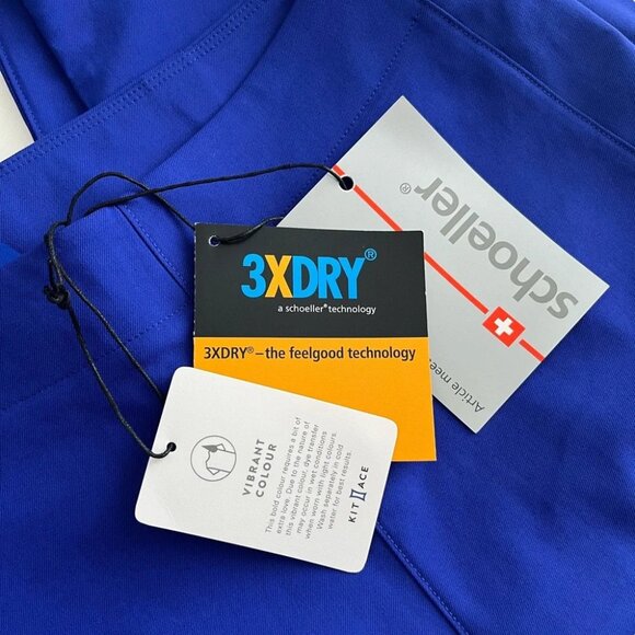 NWT Kit & Ace Straight Leg Pull Pant Vibrant Blue size 2 - Picture 7 of 7